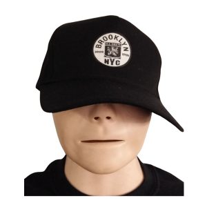 BROOKLYN TOKEN HAT (BLACK WITH WHITE LOGO)